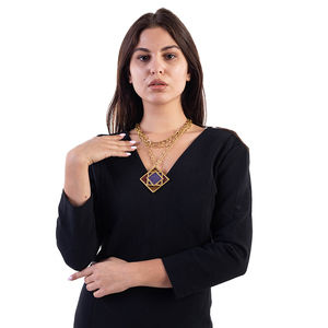 Kara Ross Necklace Women Gold
